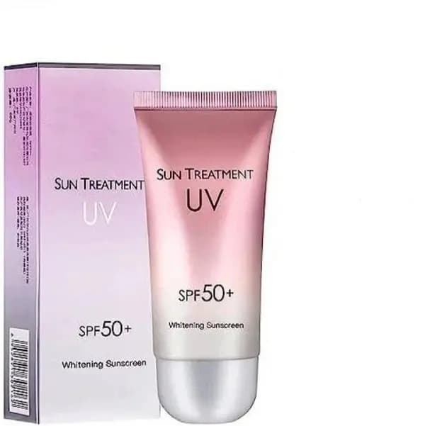 ضد آفتاب بی رنگ کراتین کوئین مدل UV SPF50 — تصویر ۵