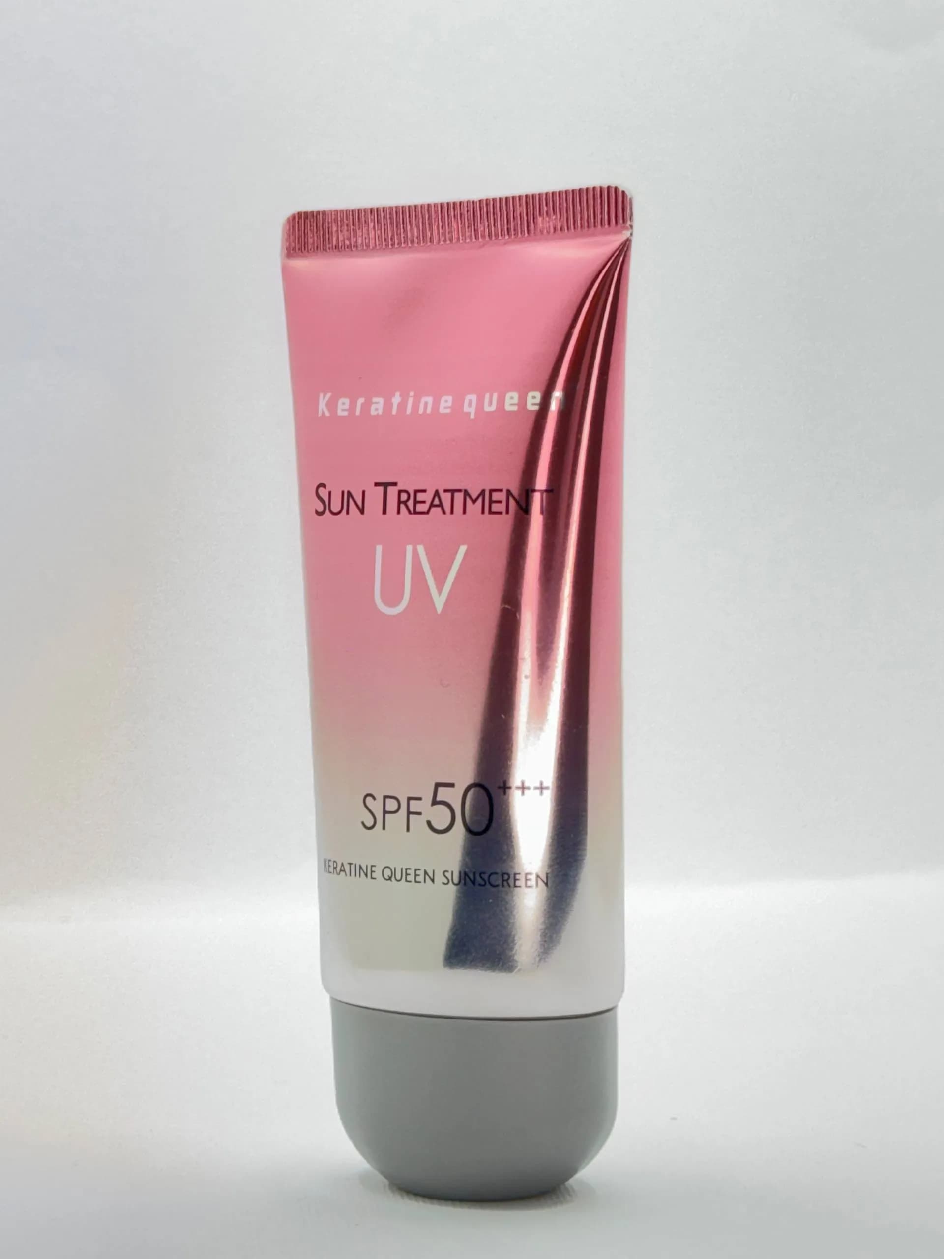 ضد آفتاب بی رنگ کراتین کوئین مدل UV SPF50 — تصویر ۸