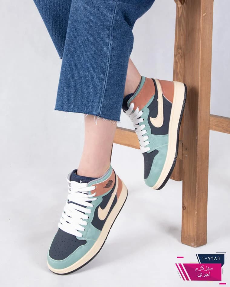 کتونی دخترونه وارداتی جردن ساقدارNIKE/3220 — تصویر ۶