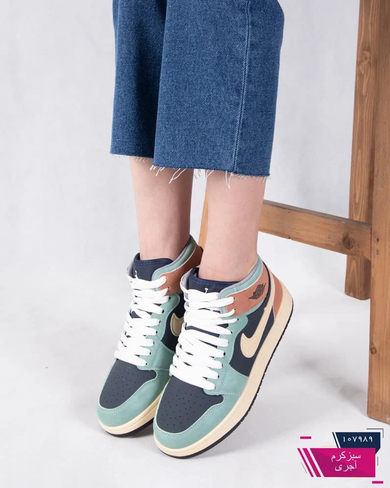 کتونی دخترونه وارداتی جردن ساقدارNIKE/3220 — تصویر ۵