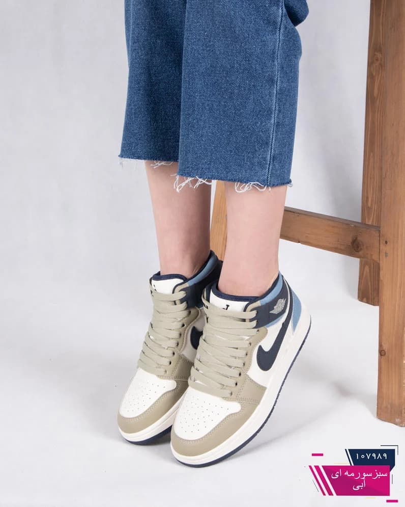 کتونی دخترونه وارداتی جردن ساقدارNIKE/3220