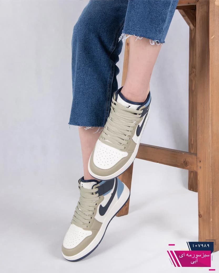 کتونی دخترونه وارداتی جردن ساقدارNIKE/3220 — تصویر ۲