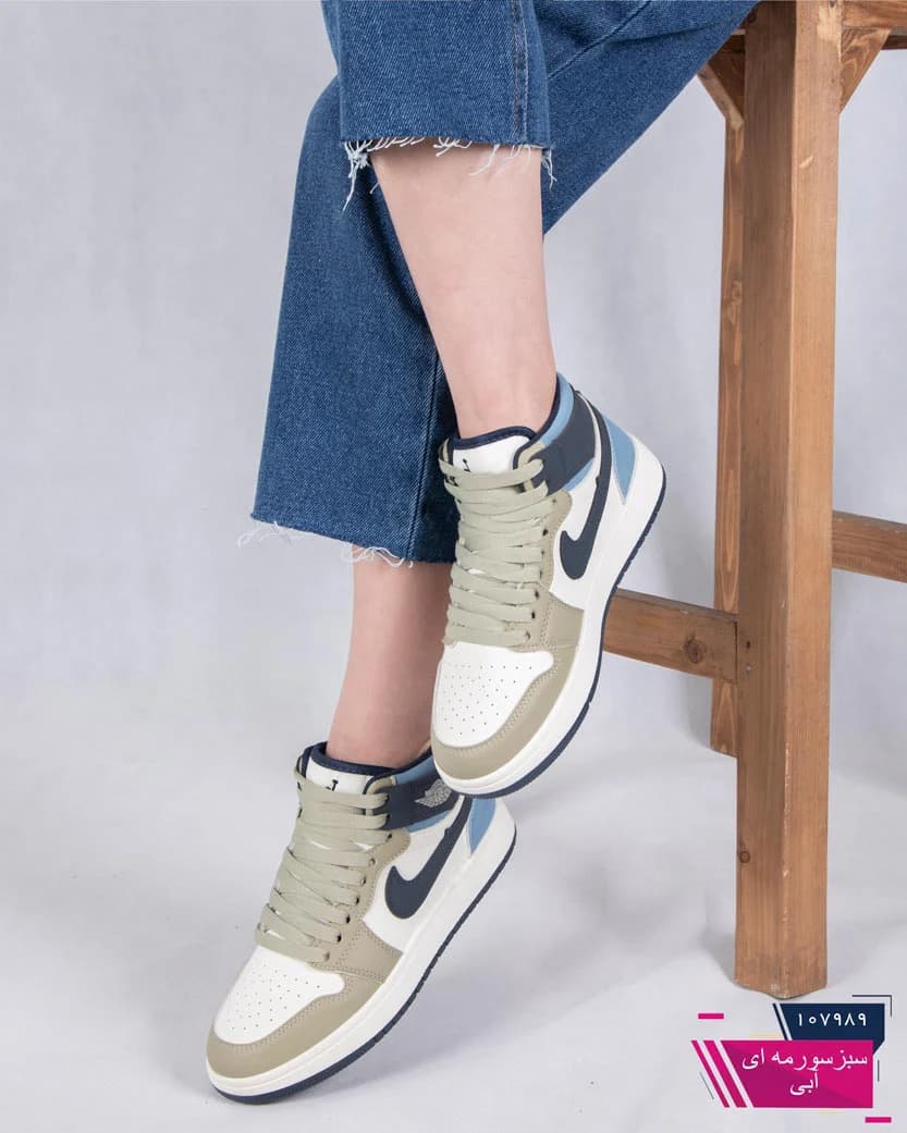 کتونی دخترونه وارداتی جردن ساقدارNIKE/3220 — تصویر ۳