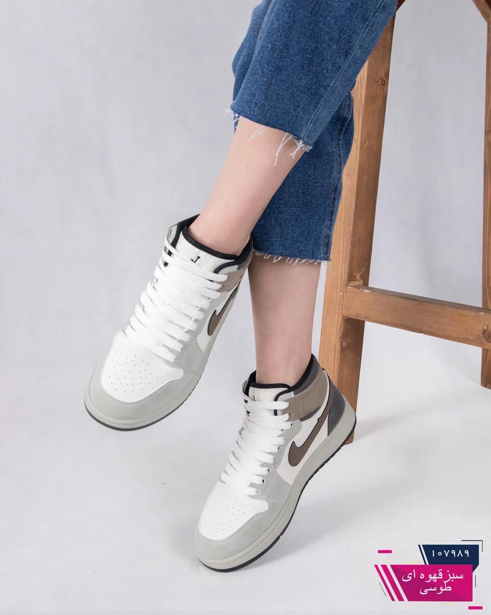 کتونی دخترونه وارداتی جردن ساقدارNIKE/3220 — تصویر ۸