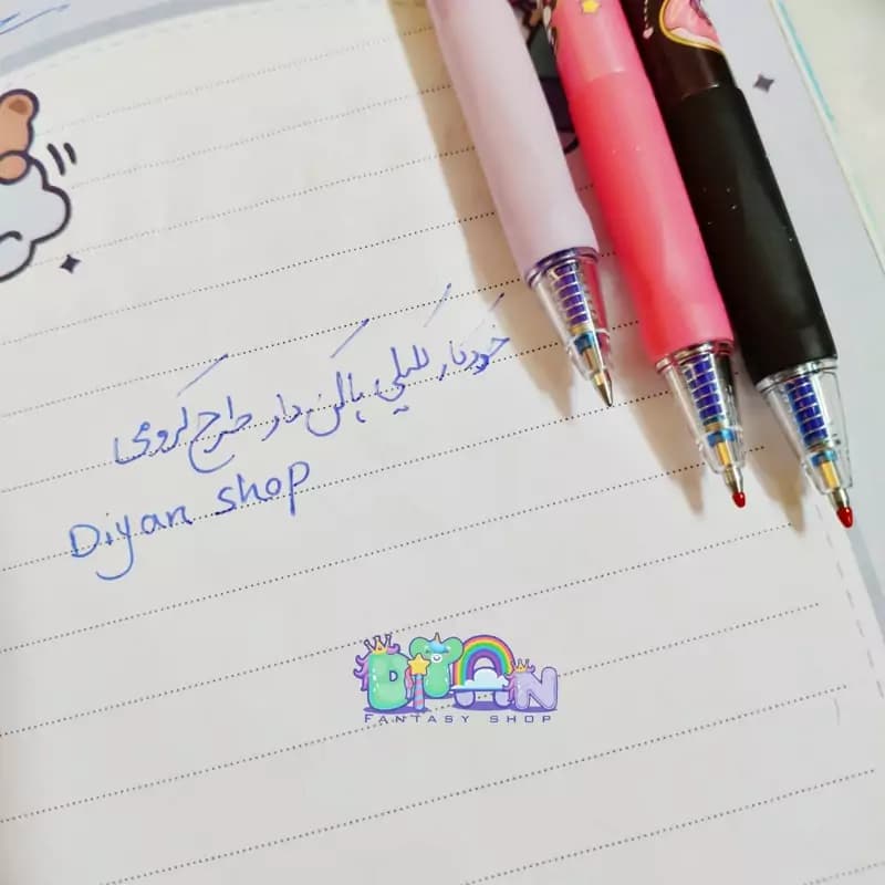 خودکار کلیکی پاکن دار طرح کرومی برند AODEMEI — تصویر ۲