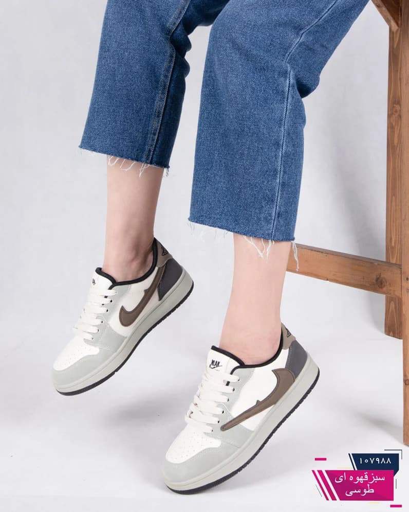 کتونی دخترونه وارداتی جردنNIKE TRAVIS/3225 — تصویر ۵
