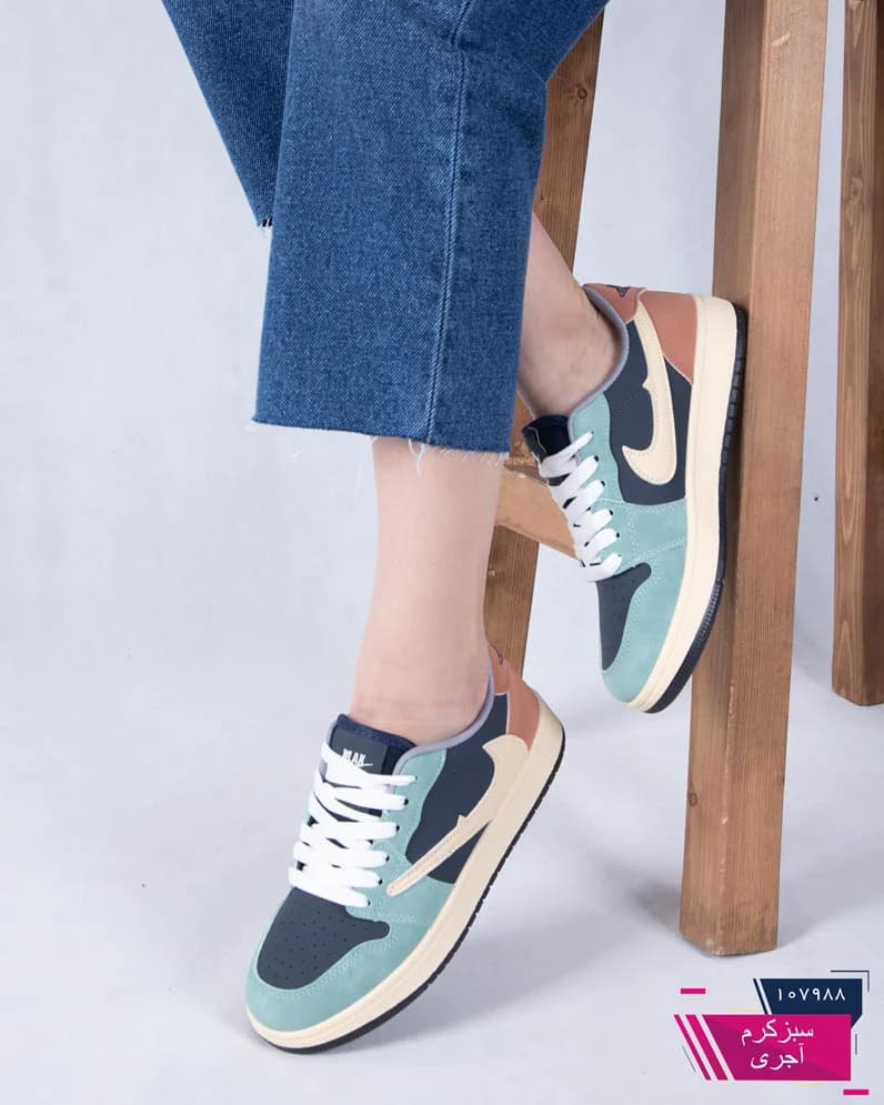 کتونی دخترونه وارداتی جردنNIKE TRAVIS/3225 — تصویر ۸
