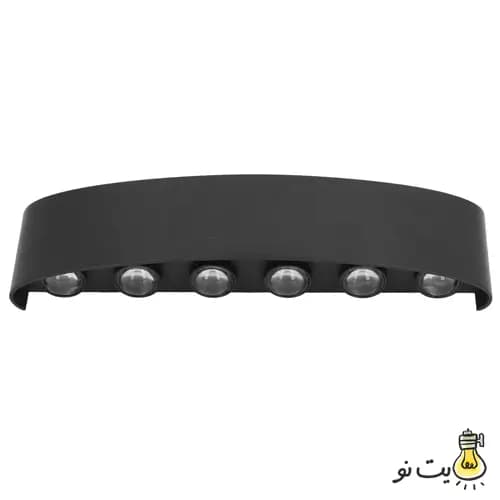 چراغ دکوراتیو دو طرفه 12 وات واترپروف — تصویر ۵