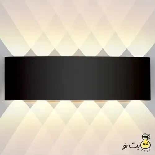 چراغ دکوراتیو دو طرفه 12 وات واترپروف — تصویر ۲