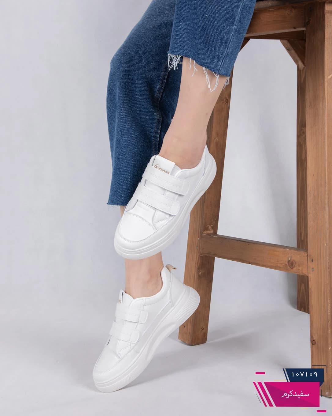 ونس دخترونه وارداتی دو چسب K SHOES/2061