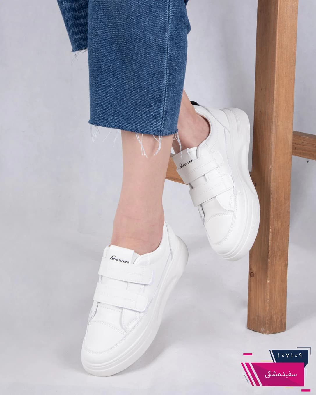 ونس دخترونه وارداتی دو چسب K SHOES/2061 — تصویر ۲
