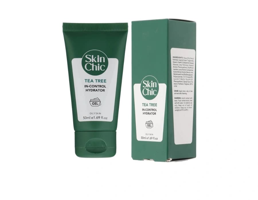 ژل کرم آبرسان اسکین شیک مدل Tea Tree حجم 50 میلی لیتر