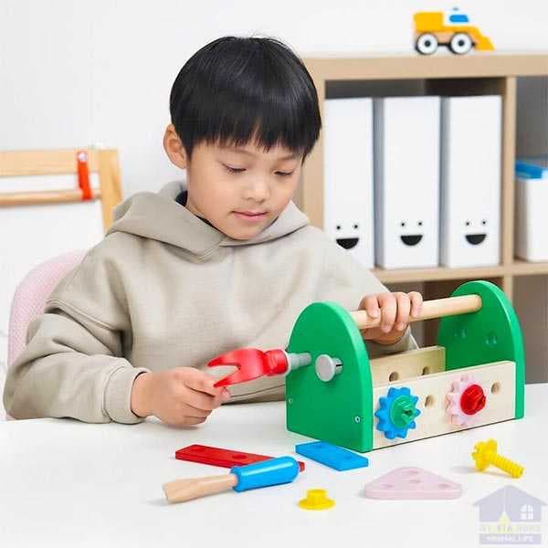 بازی آموزشی جعبه ابزار ایکیا مدل BLOMFLUGA