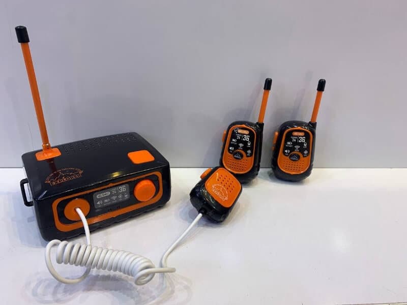 بیسیم اسباب بازی مدل Walkie talkie 3-way مجموعه 3 عددی — تصویر ۲