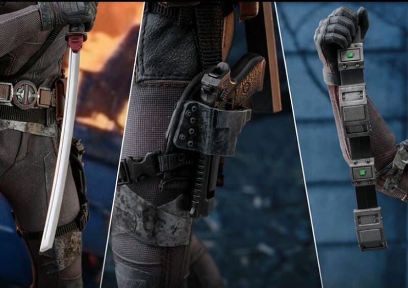 اکشن فیگور ددپول Deadpool اوریجینال برند هات تویز — تصویر ۲