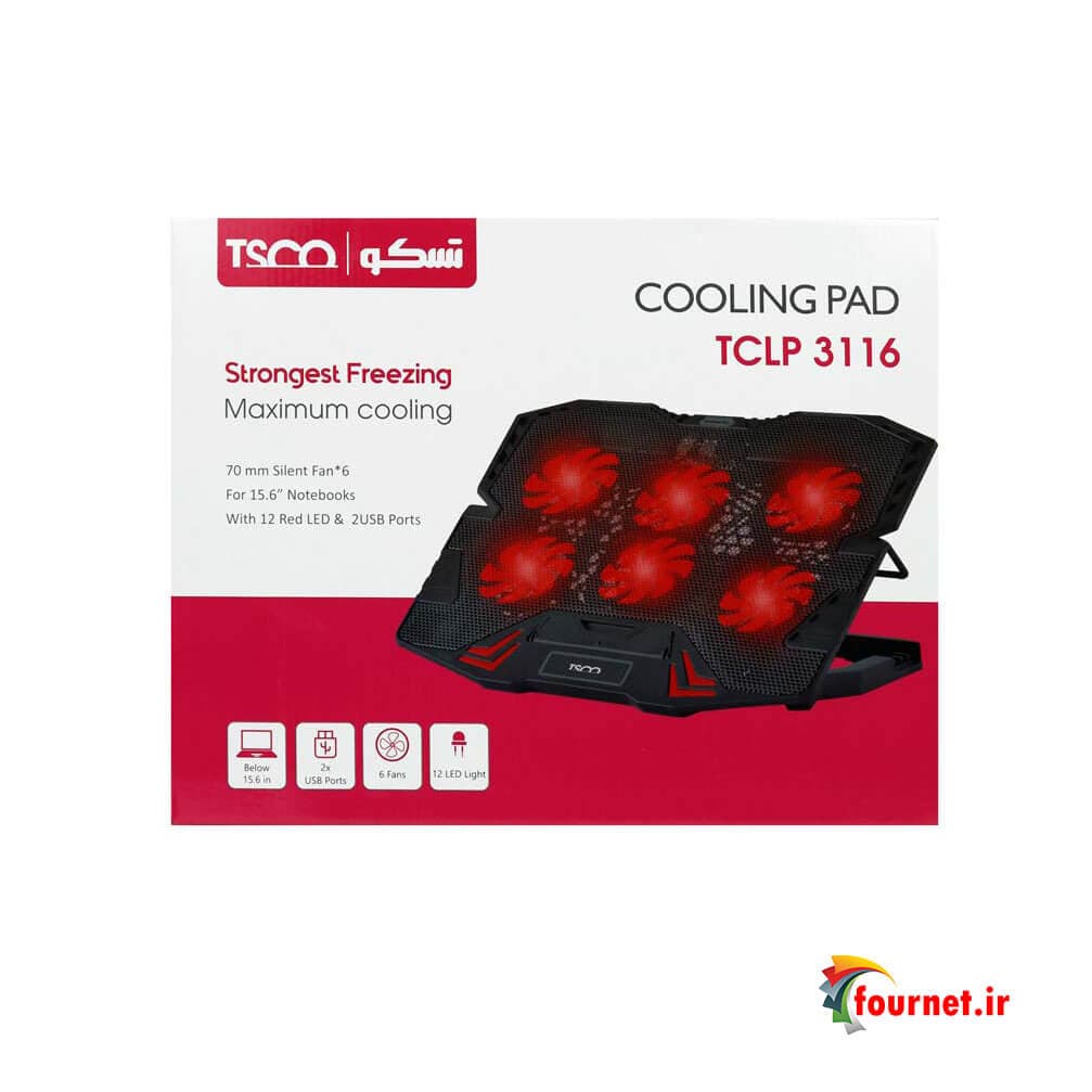 کول پد لپ تاپ تسکو TSCO TCLP 3116 — تصویر ۲