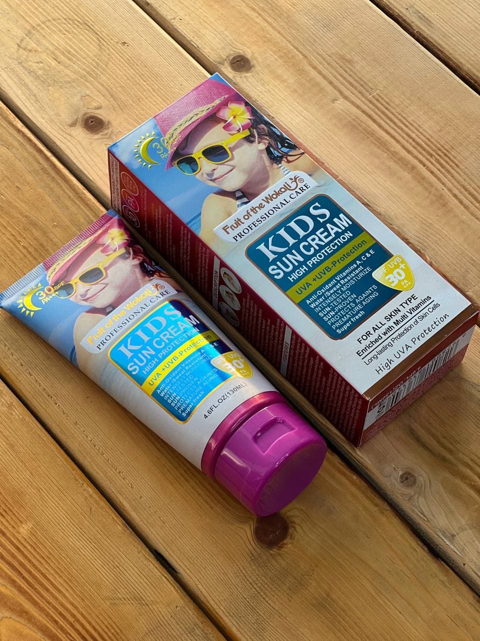 کرم ضدآفتاب کودکان ووکالی SPF30 حجم 130ml — تصویر ۴