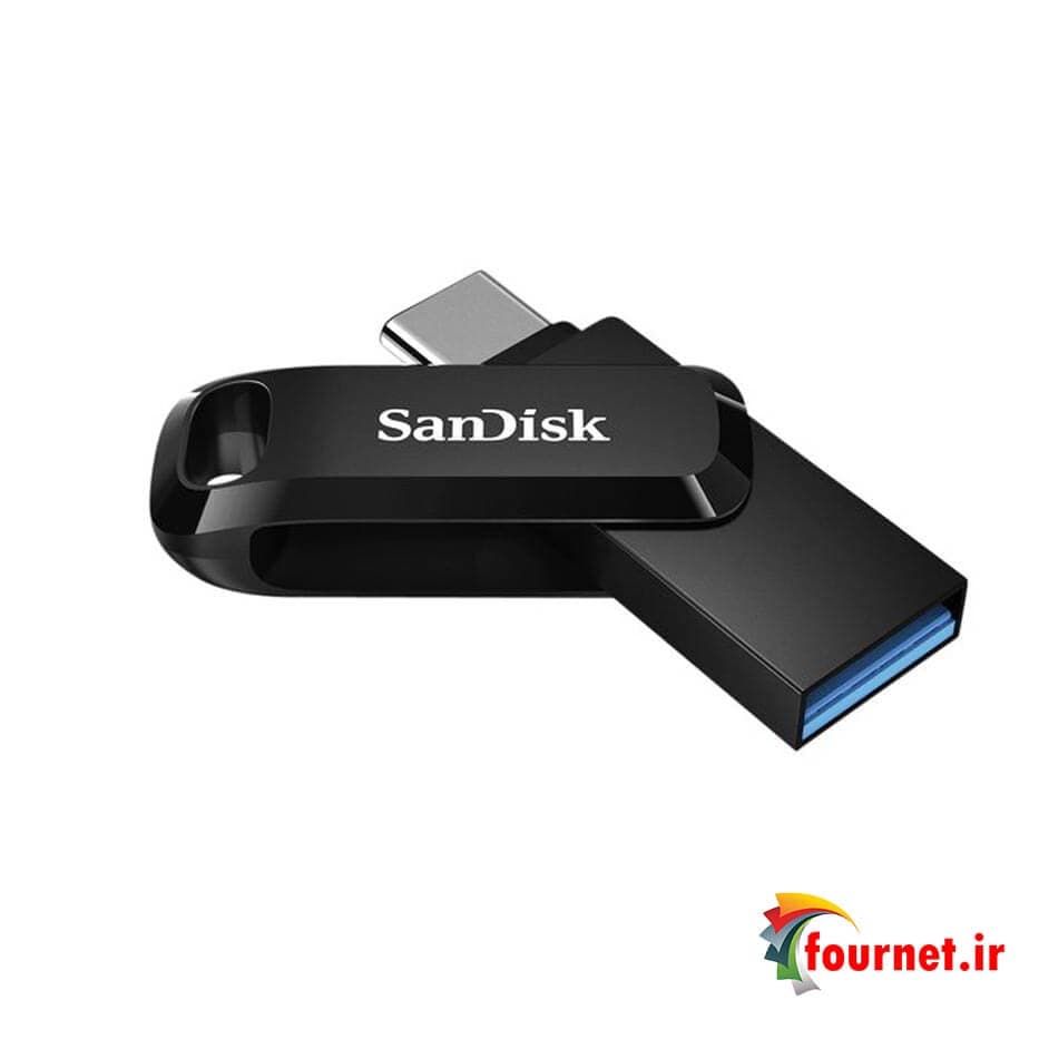 فلش ۶۴ گیگ سن دیسک SanDisk Dual Drive Go OTG Type-C USB3.1 — تصویر ۵