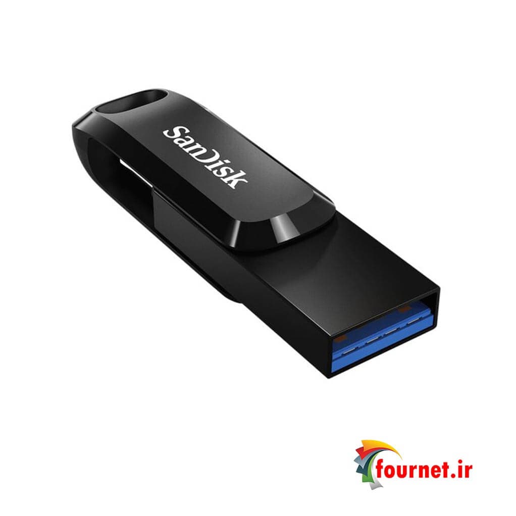 فلش ۶۴ گیگ سن دیسک SanDisk Dual Drive Go OTG Type-C USB3.1 — تصویر ۳
