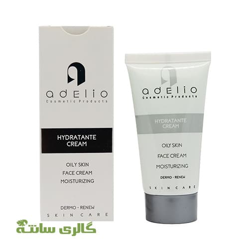 کرم آبرسان پوست چرب ادلیو adelio حجم 50 میل