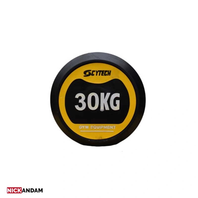 دمبل گرد G10 وزن 30 کیلو گرم بسته 2 عددی — تصویر ۲