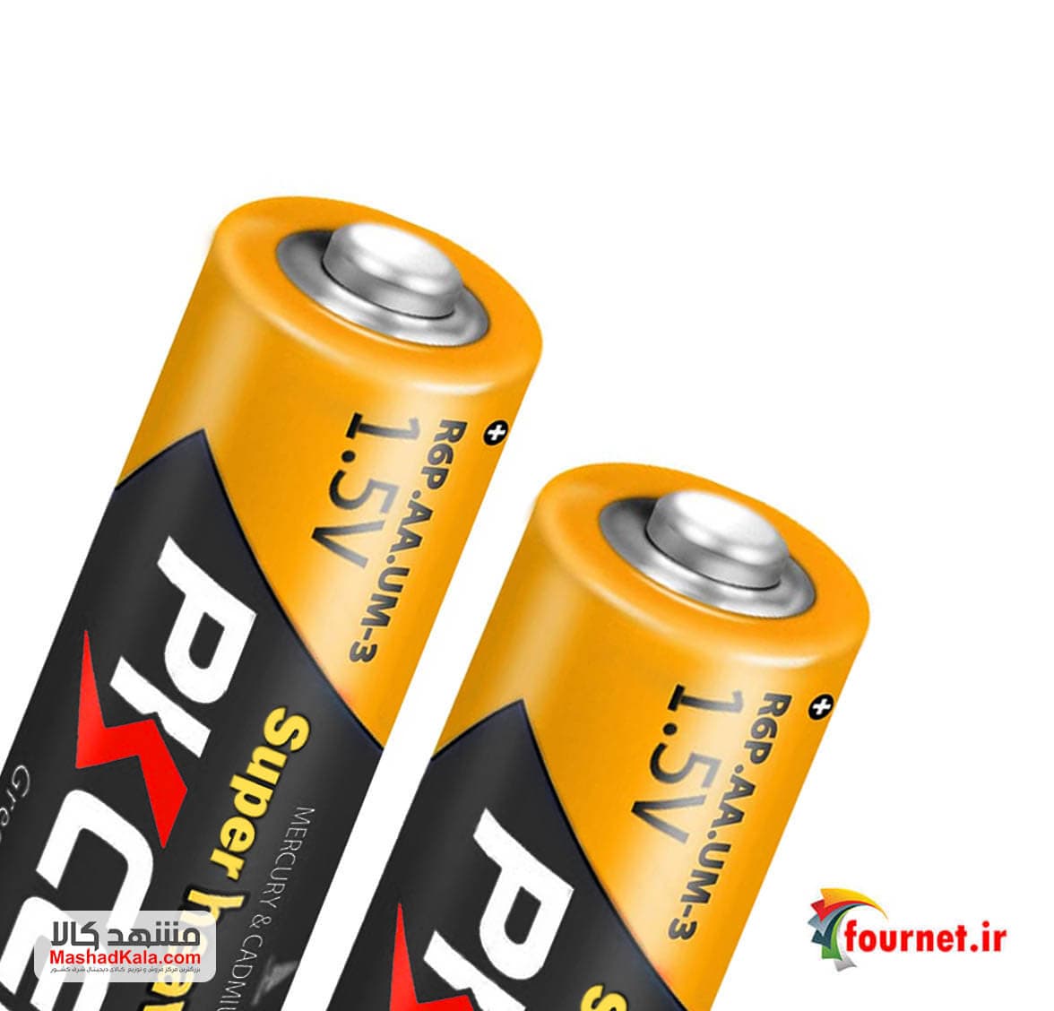 باتری نیم قلمی سوپر هوی دیوتی پیکسل مدل R6P — تصویر ۳