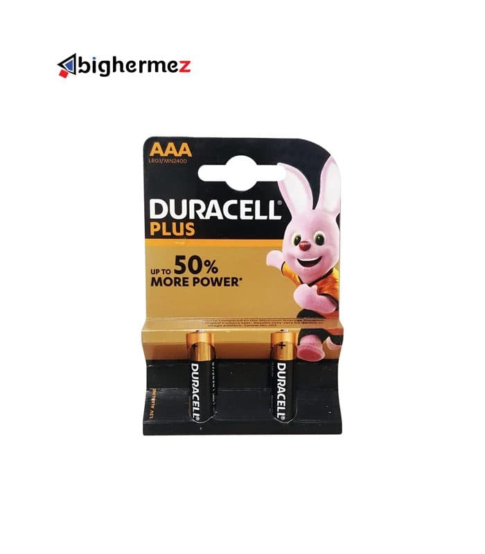 باتری نیم قلمی دوراسل مدل PLUS-LR3 بسته 2 عددی — تصویر ۳