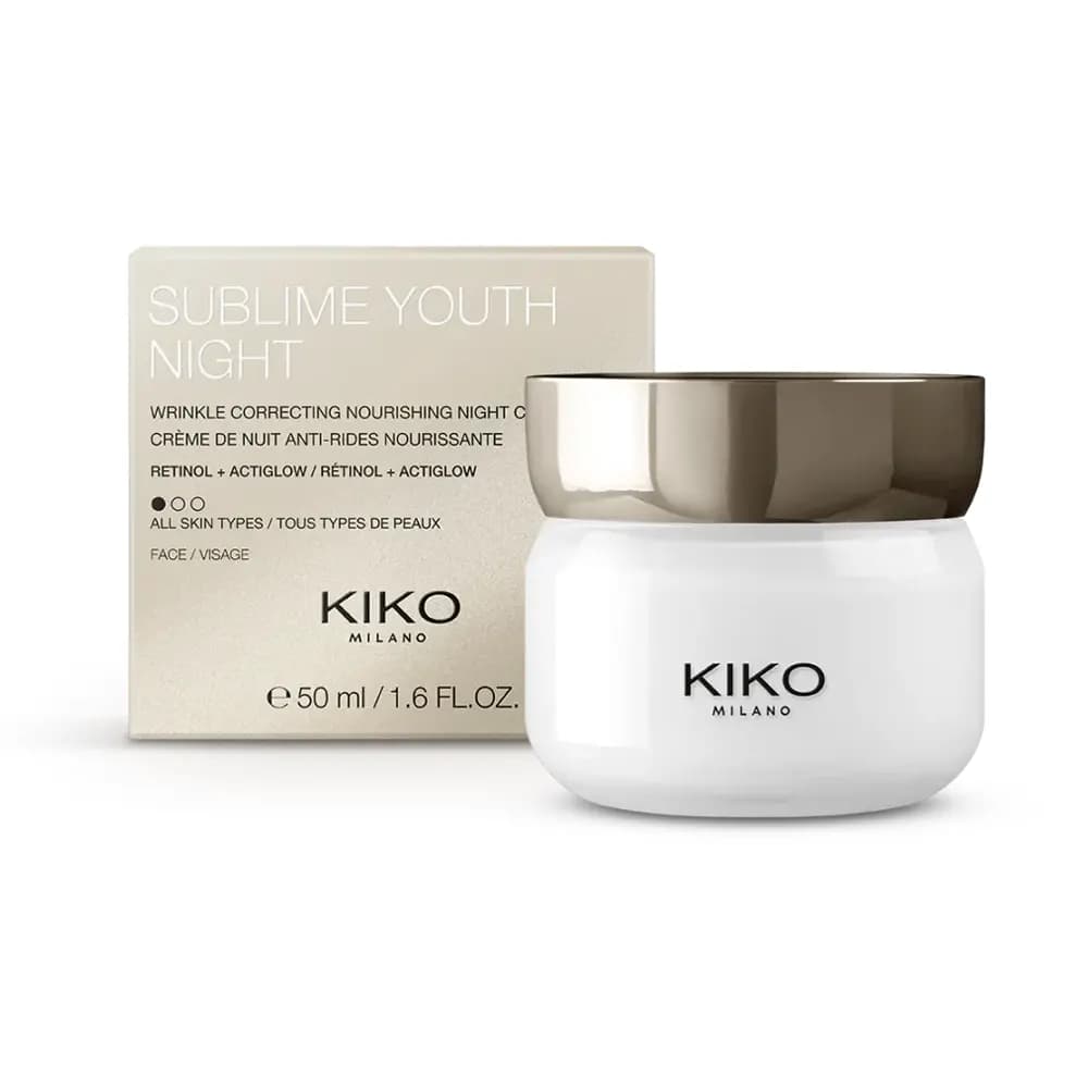 کرم شب ضدچروک کیکو حاوی رتینول Kiko — تصویر ۲
