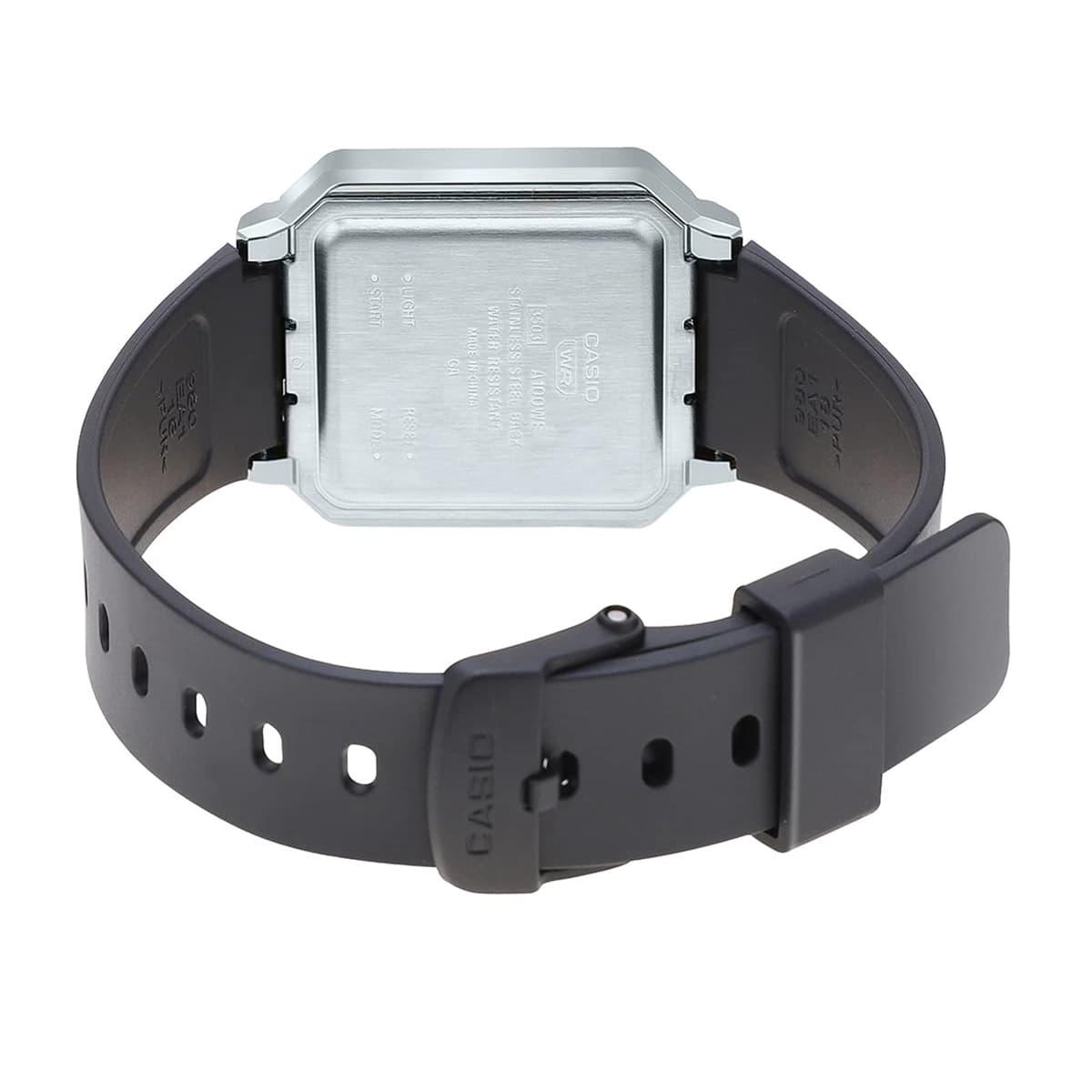 ساعت مچی مردانه زنانه کاسیو CASIO جنرال مدل A100WEF-1ADF — تصویر ۵