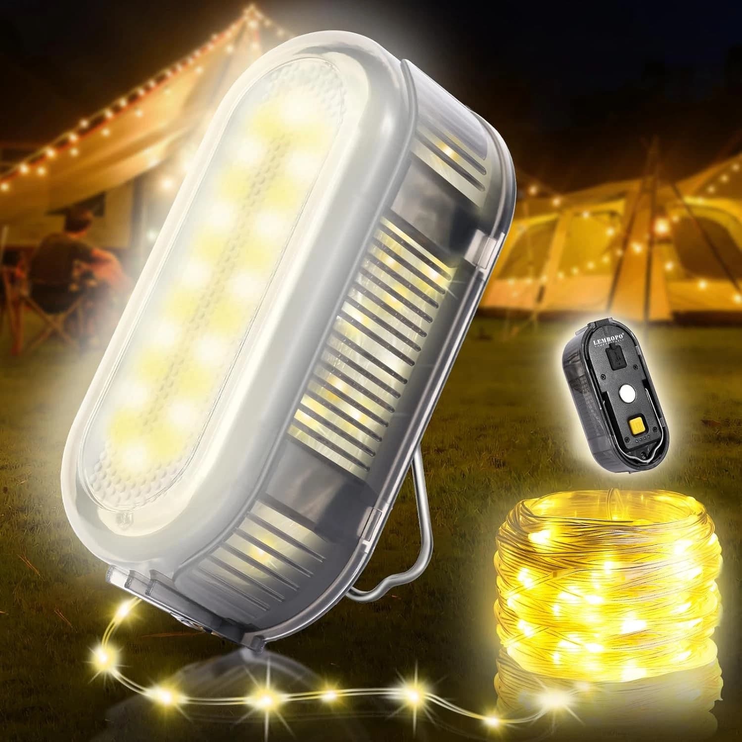 ریسه و چراغ کمپینگ چندمنظوره Multifunctional Camping Light