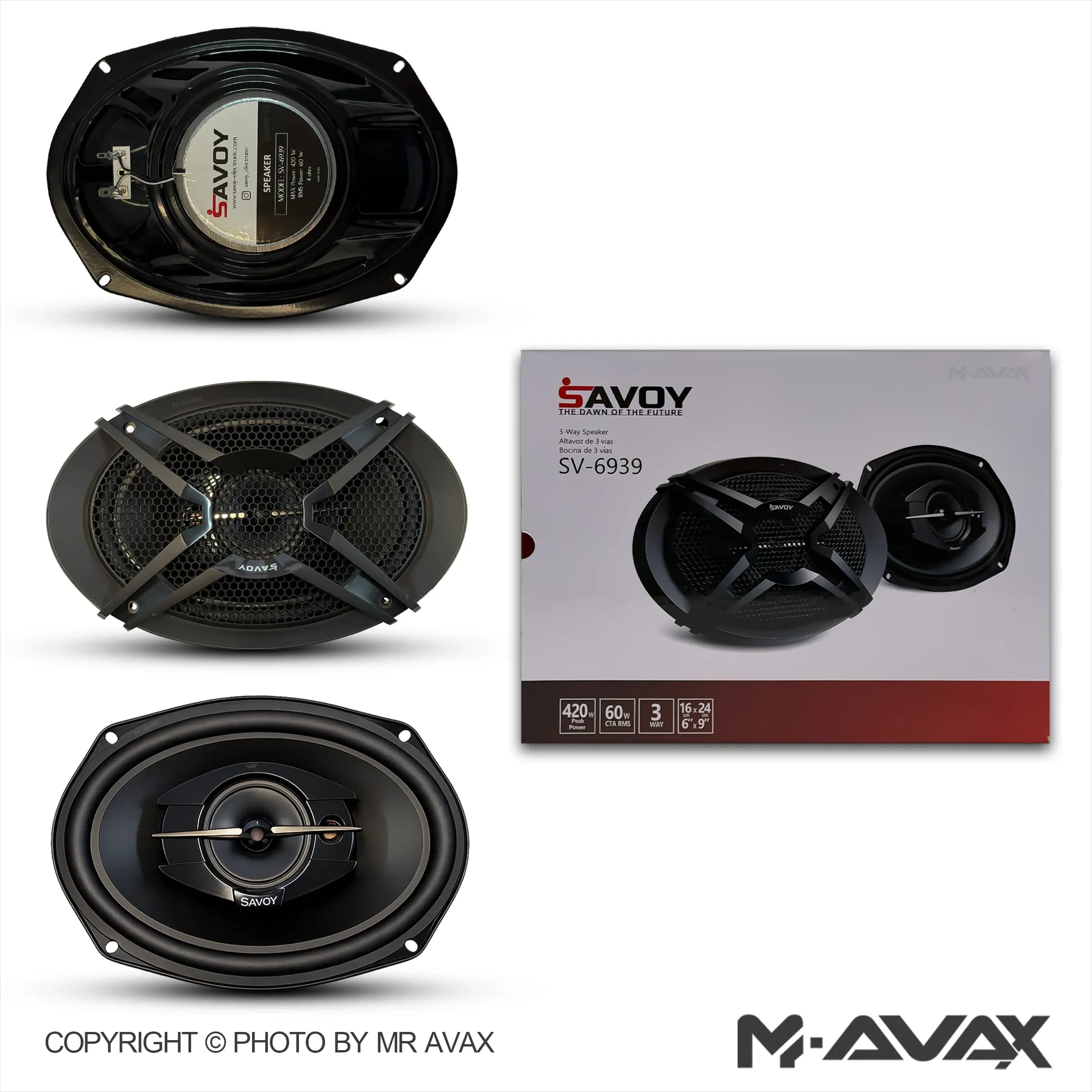 باند بیضی 9*6 اینچ ساووی مدل SV-6939(دو عددی)