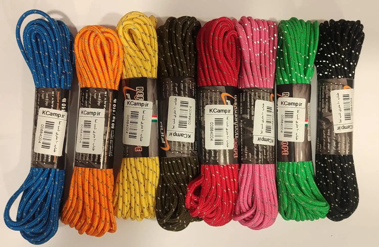 طناب 10 متری شب نما فینو FIno Reflective Rope