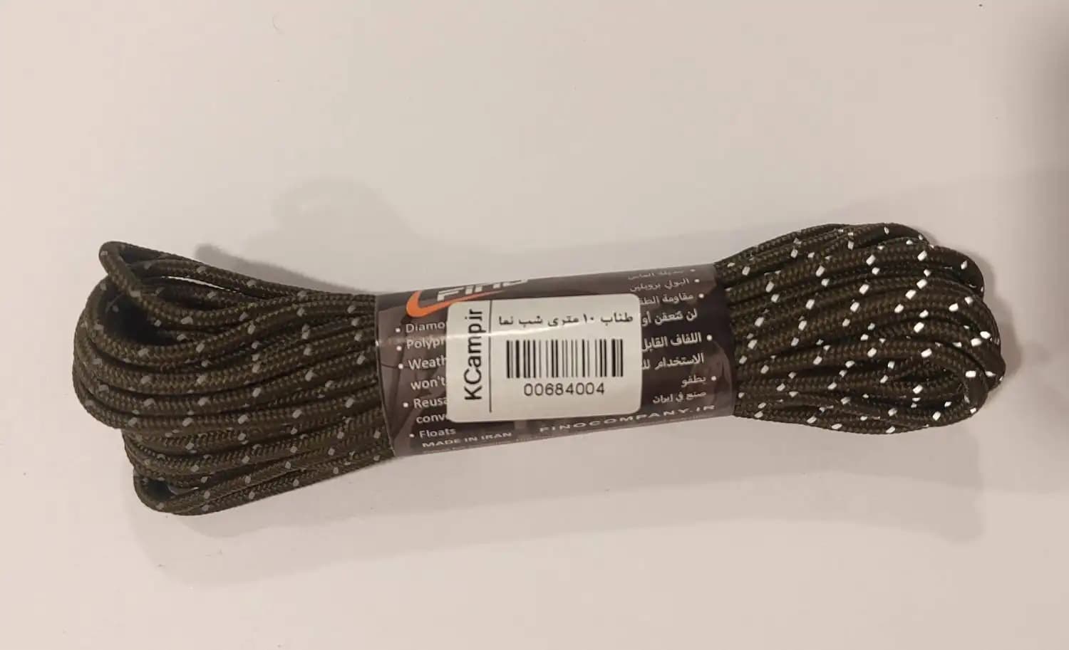 طناب 10 متری شب نما فینو FIno Reflective Rope — تصویر ۷