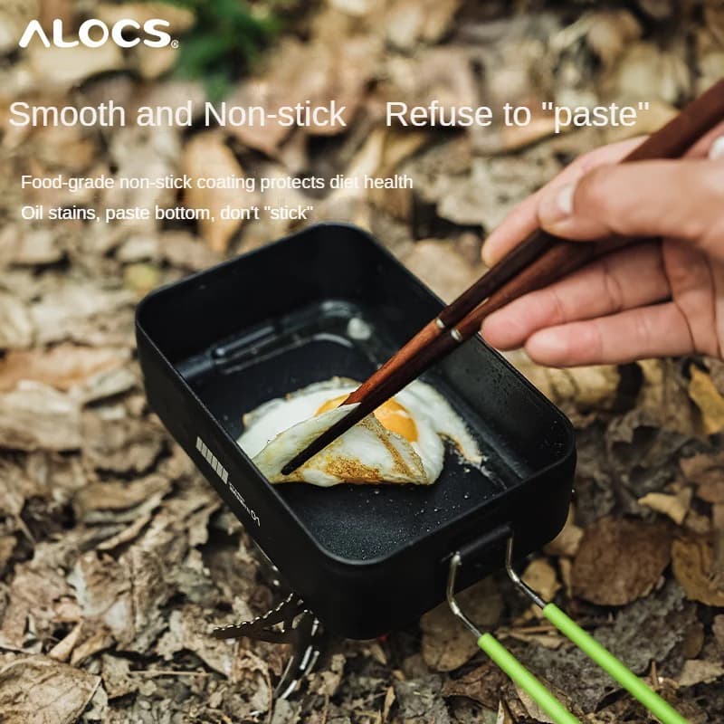 ست ظروف غذای کمپینگ آلوکس ALOCS TW-140-CS — تصویر ۷