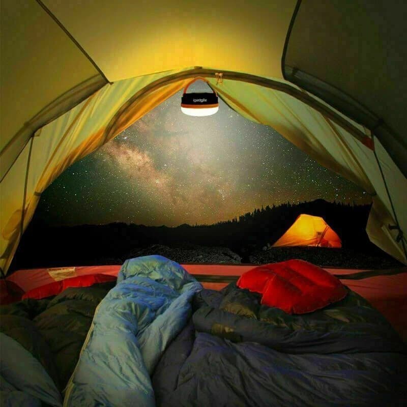 چراغ چادر شارژی LED آهنربایی CAMPING LIGHT — تصویر ۴