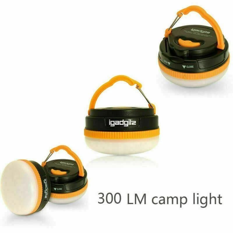 چراغ چادر شارژی LED آهنربایی CAMPING LIGHT — تصویر ۸