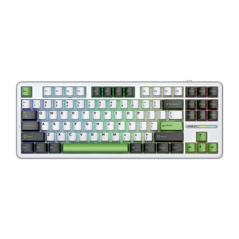 کیبورد گیمینگ AULA F87 B.W.G