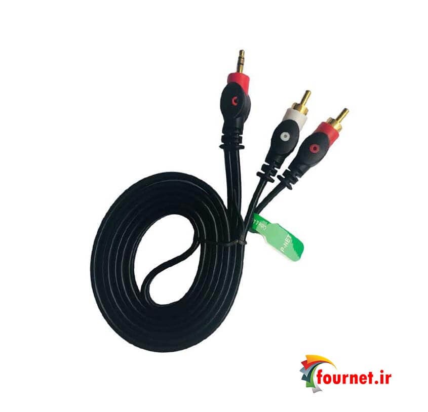 کابل 1 به 2 صدا پی نت طول 1/5 متر