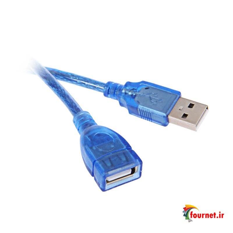 کابل افزایش طول یو اس بی شیلددار 50 سانتیمتر