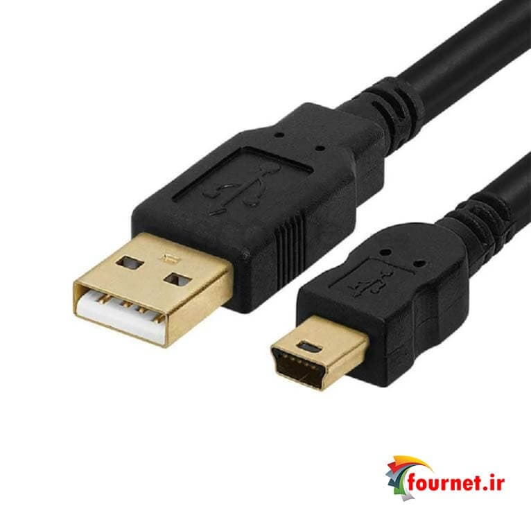 کابل ۱٫۵ متر mini usb
