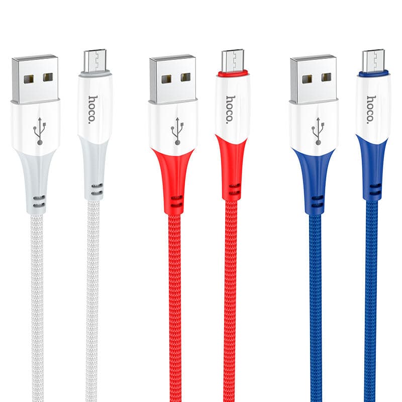 کابل شارژ microUSB هوکو مدل X70 طول 1 متر — تصویر ۲