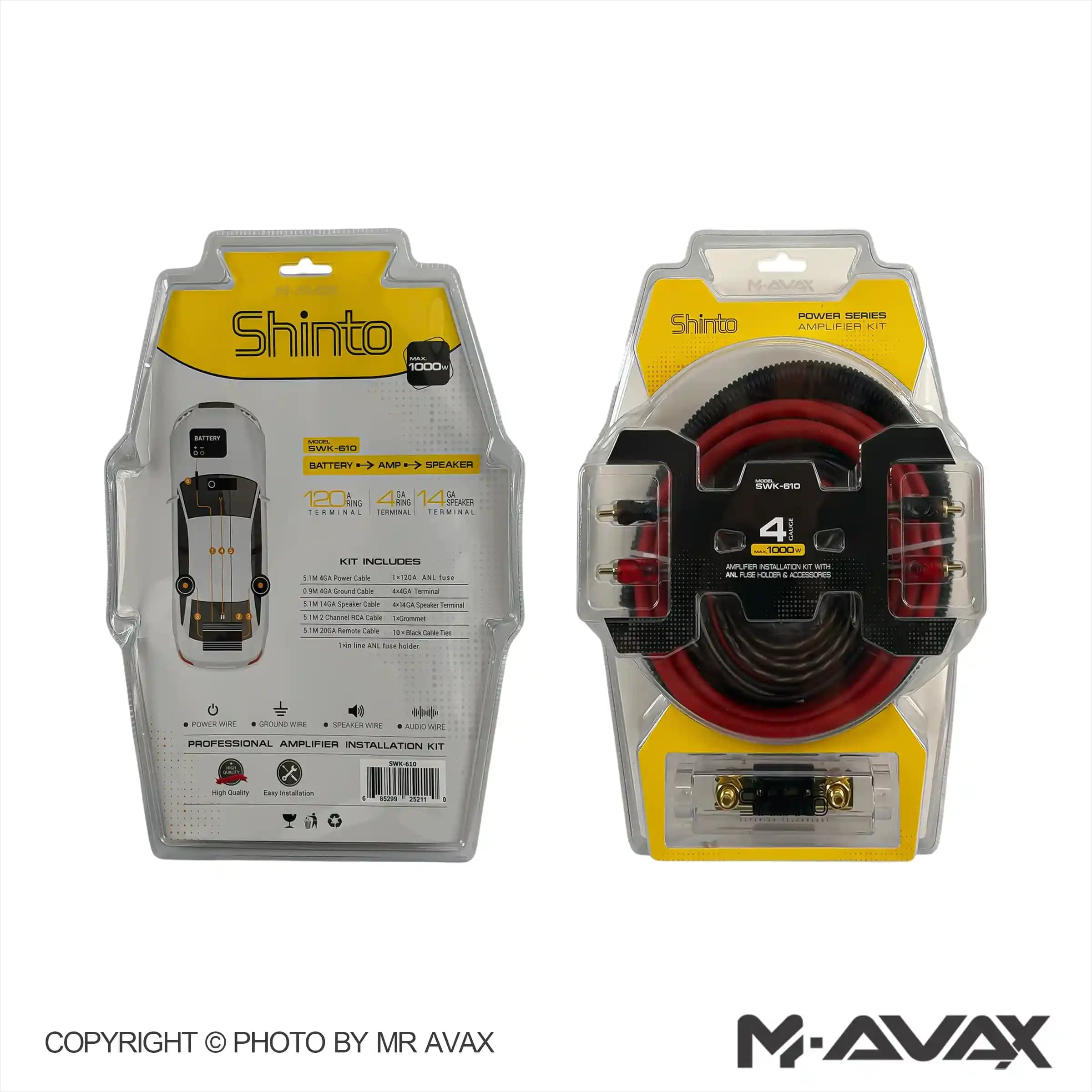 سیم پک شینتو 4 گیج P-SWK-610