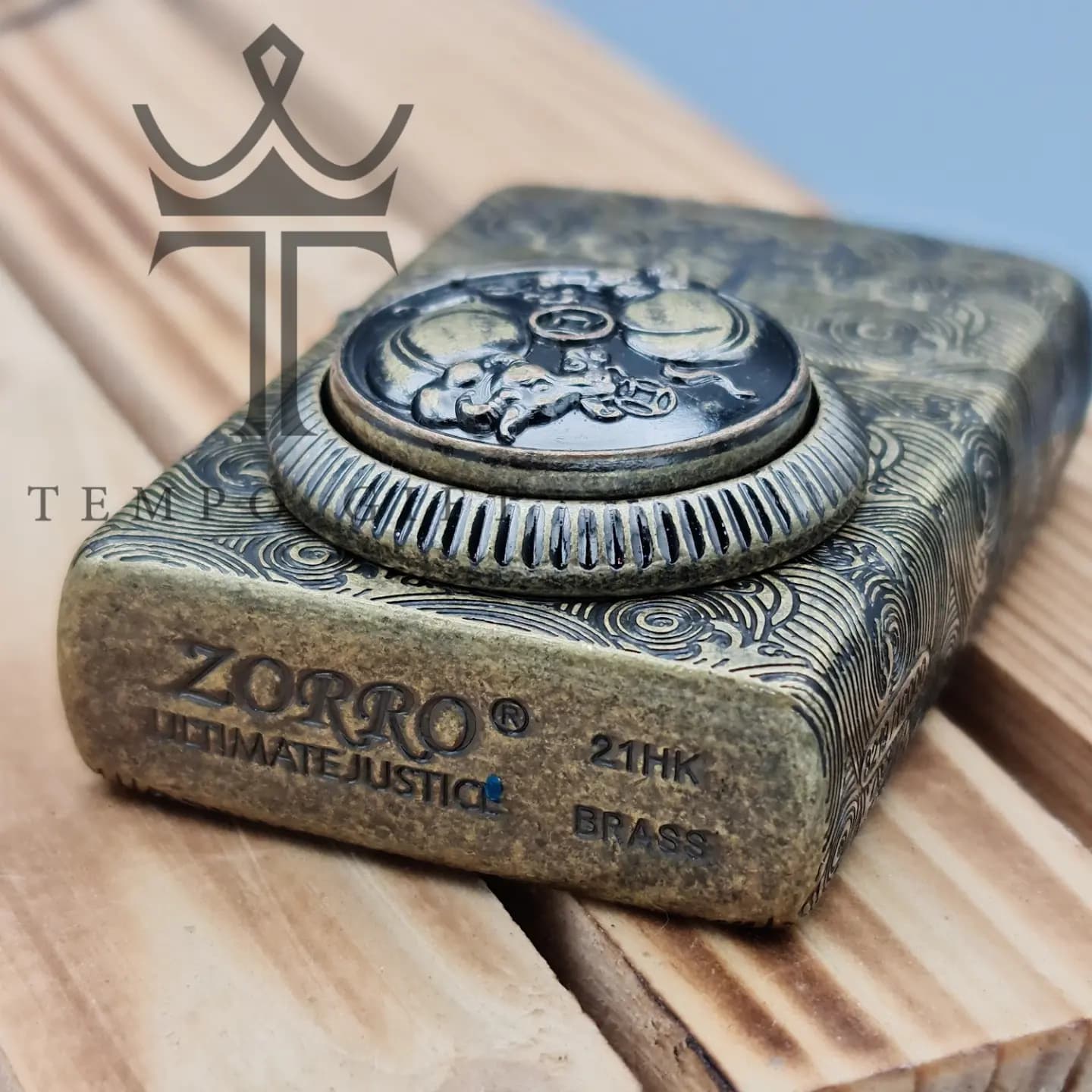 فندک بنزینی اورجینال زورو ZORRO کد 8 — تصویر ۴