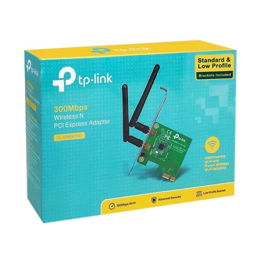 کارت شبکه Tplink وایرلس مدل 881ND PCI EXPRESS
