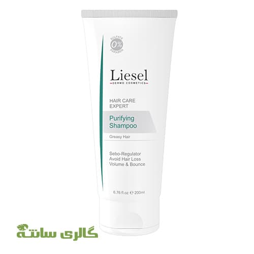 شامپو ضد ریزش و تقویت کننده موی چرب لایسل Liesel