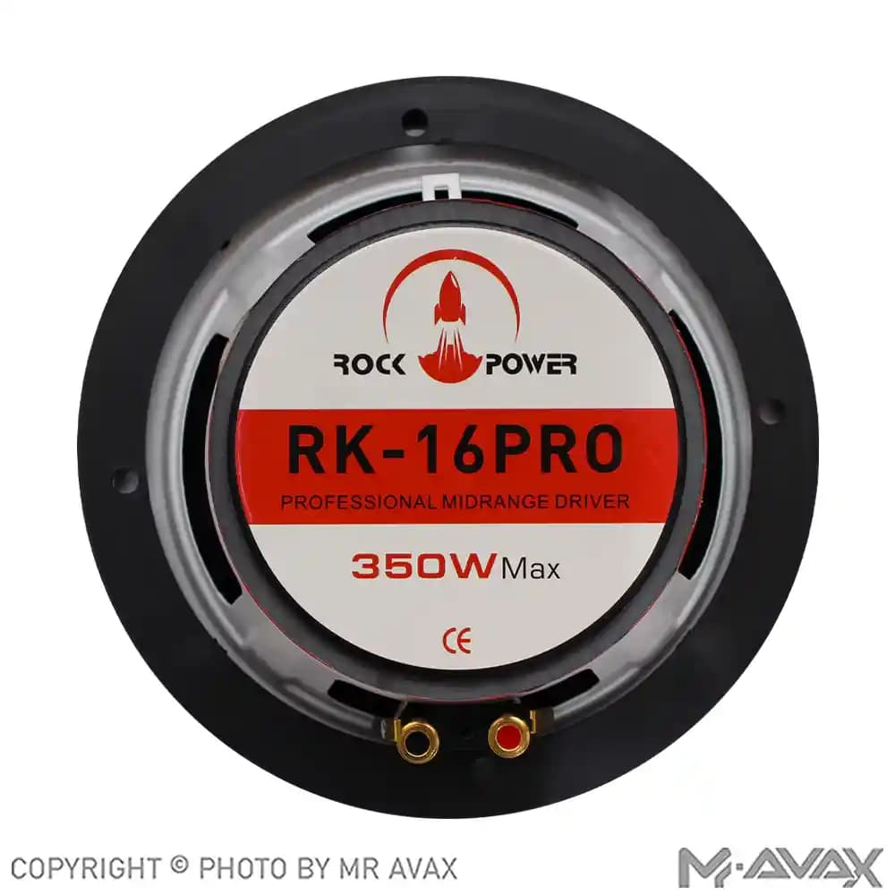 میدرنج 6.5اینچ راک پاور مدل RK-16PRO(دو عددی) — تصویر ۳
