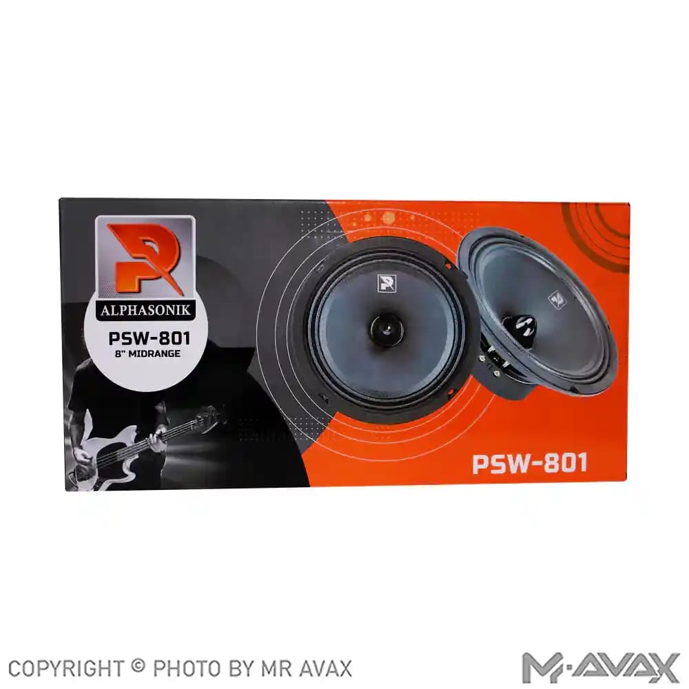 میدرنج آلفا سونیک مدل PSW-801 — تصویر ۴