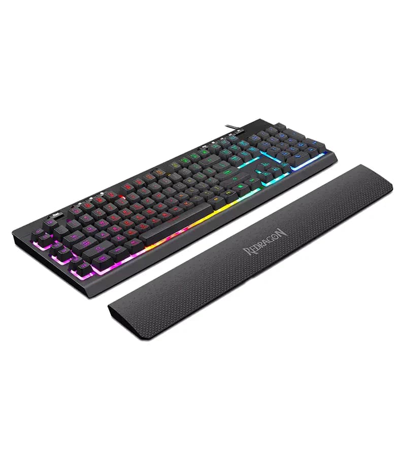 کیبورد گیمینگ ردراگون K512 Shiva RGB Black — تصویر ۲