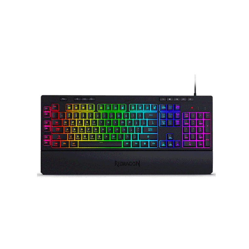 کیبورد گیمینگ ردراگون K512 Shiva RGB Black — تصویر ۱۲