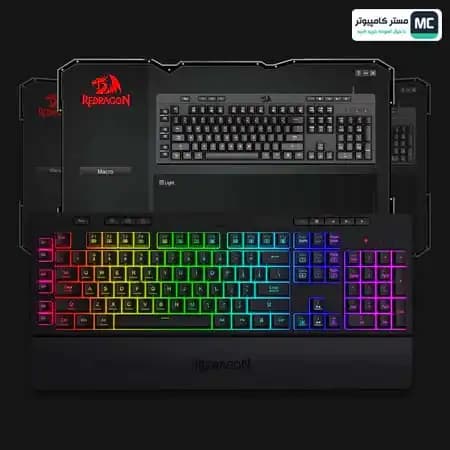 کیبورد گیمینگ ردراگون K512 Shiva RGB Black — تصویر ۹